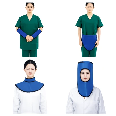 0,5 mmPb X-Strålskyddsprodukter och tillbehör|Ansiktsmasker, blykragar och mer
