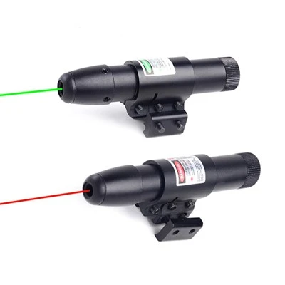 Röd/grön prick laserjaktsikte Justerbar taktisk lasersiktning